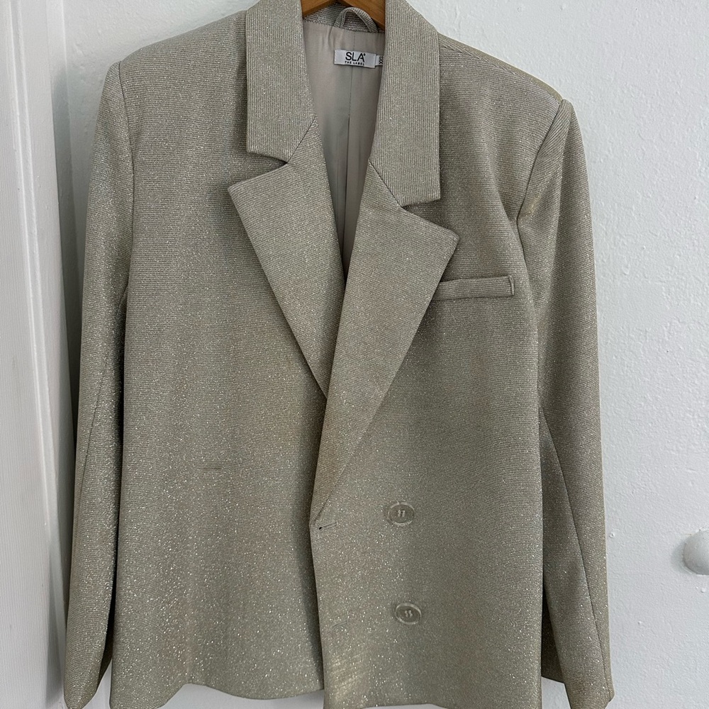 SLA the Label glitter blazer